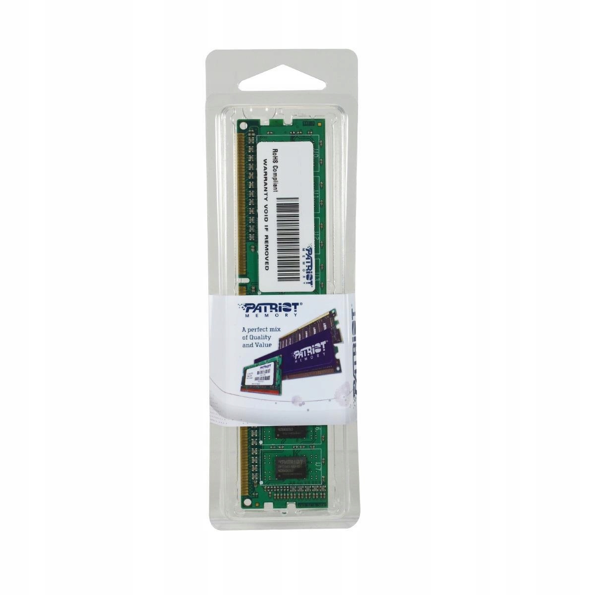 Pamäť Patriot PSD38G16002 DDR3 8GB 1600MHz